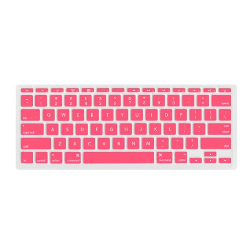 NewerTech NuGuard Keyboard Cover For 11inch MacBook Air (Mid 2011 Early 2015) Rose By Newer Technology