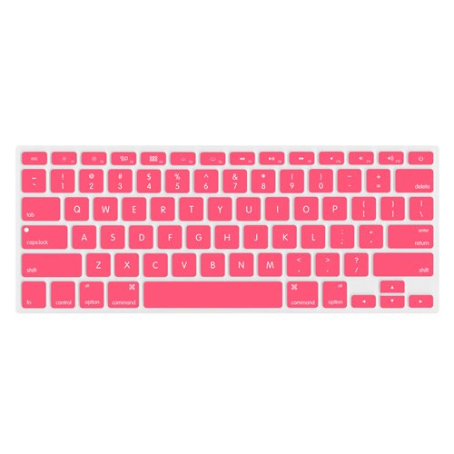 NewerTech NuGuard Keyboard Cover For 201115 MacBook Air 13, All MacBook Pro Retina Rose Color. By Newer Technology