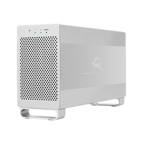 4.0TB OWC Mercury Elite Pro Dual TwoDrive RAID USB 3.2 (5Gb/s) + ESATA External Storage Solution By Other World Computing