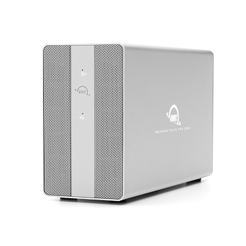 OWC Mercury Elite Pro Dual RAID Storage Enclosure With USB 3.2 (10Gb/s) + 3Port Hub By Other World Computing