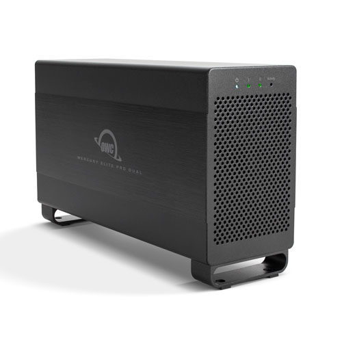 8.0TB OWC Mercury Elite Pro Dual RAID Thunderbolt 2 + USB 3.2 (5Gb/s) External Storage Solution By Other World Computing