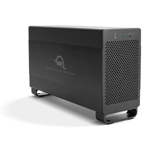 40.0TB OWC Mercury Elite Pro Dual RAID Thunderbolt 2 + USB 3.2 (5Gb/s) External Storage Solution By Other World Computing