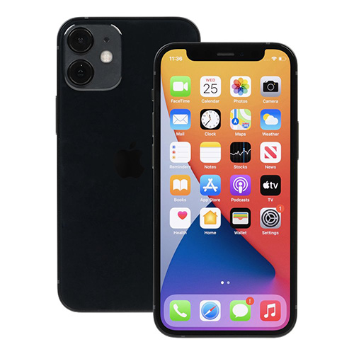 Apple iPhone 12 mini 128GB USA/Global 5G/GSM+CDMA (Unlocked) Black by Apple